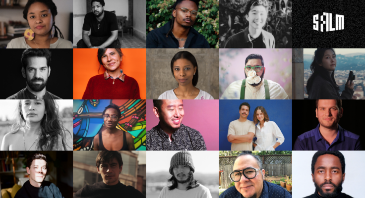 Collage of headshots of the 2022 SFFILM Rainin Grant winners.