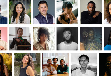 A collage of headshots