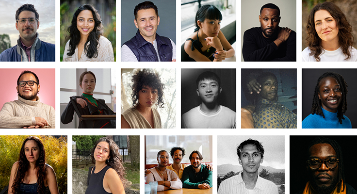 A collage of headshots